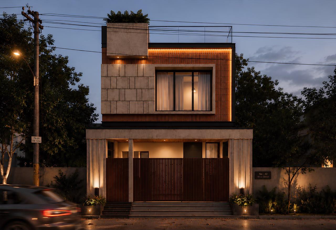 luxury-villa-front-elevation