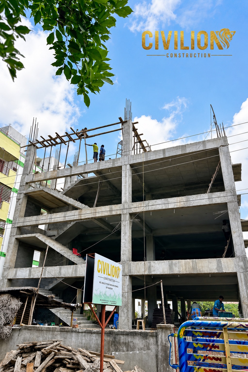 Civilion construction site in progress