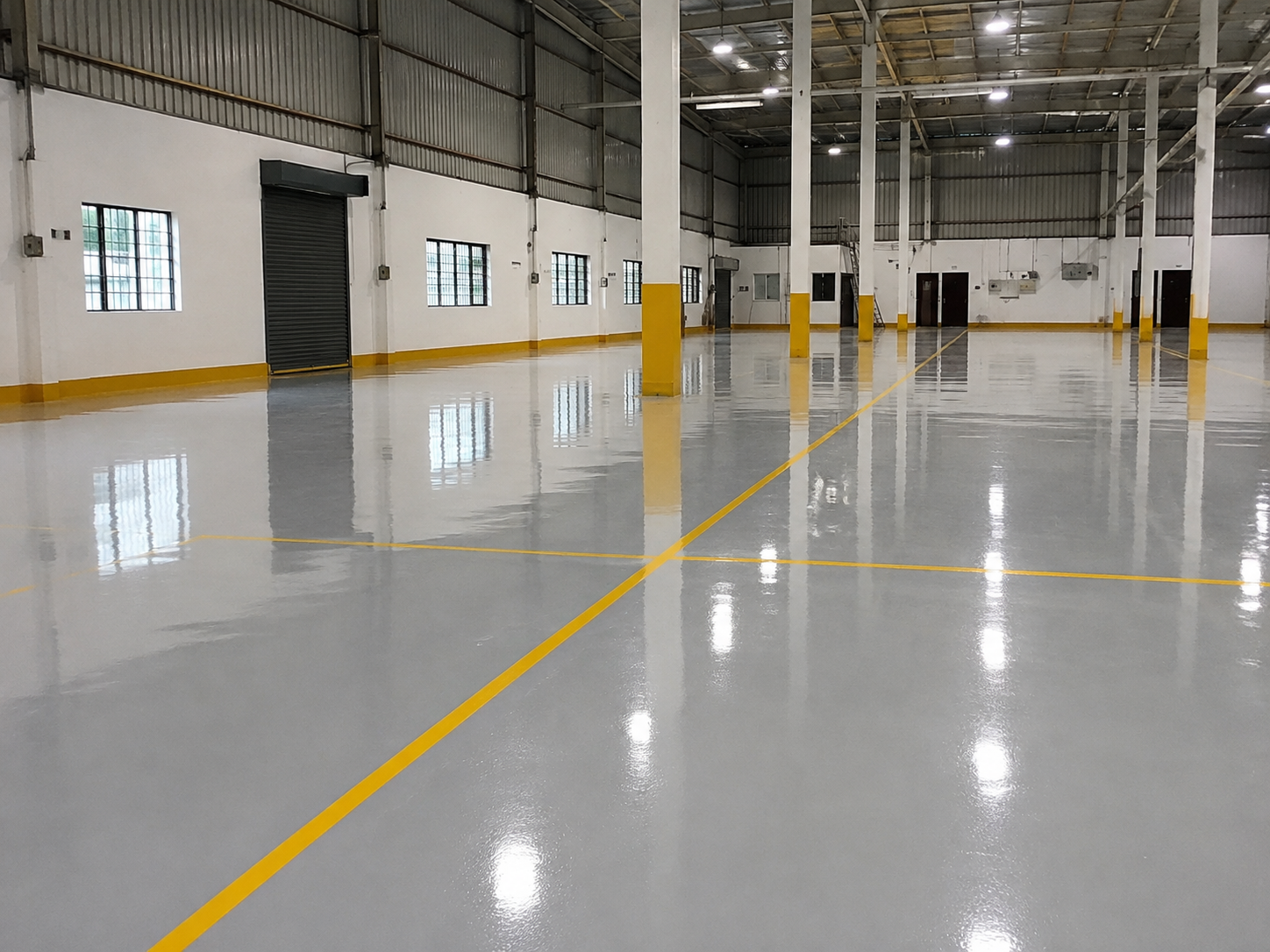Civilion epoxy flooring work